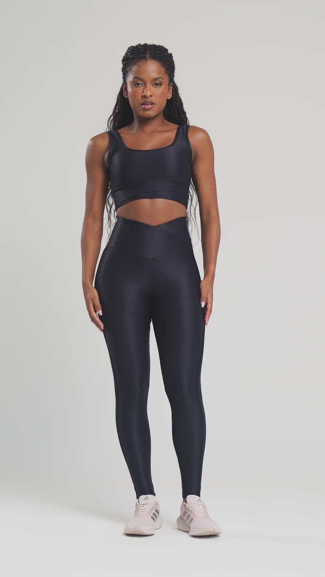 Legging Lupo crossover Black
