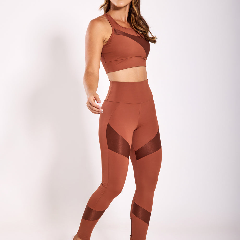 LEGGING BOLD BROWN