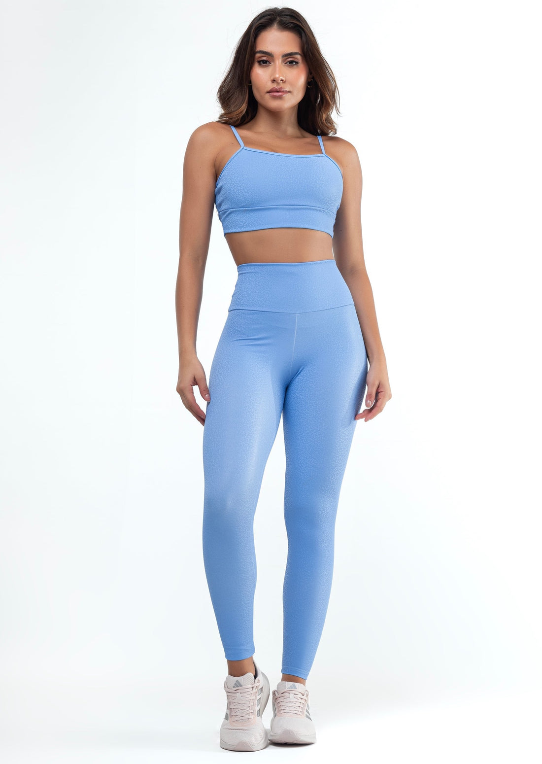 Legging + Top 3D Light Blue