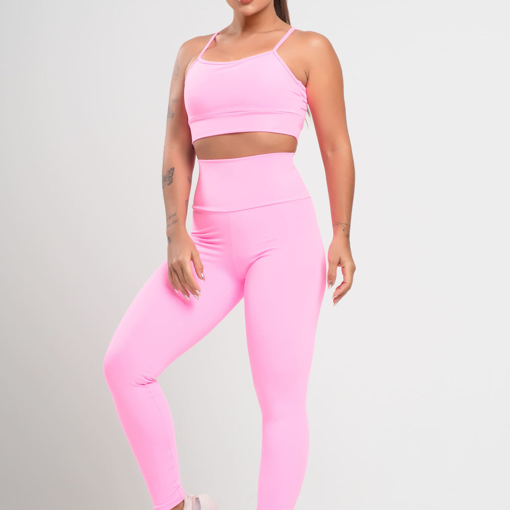 Legging + Top  Detox Rosa Candy