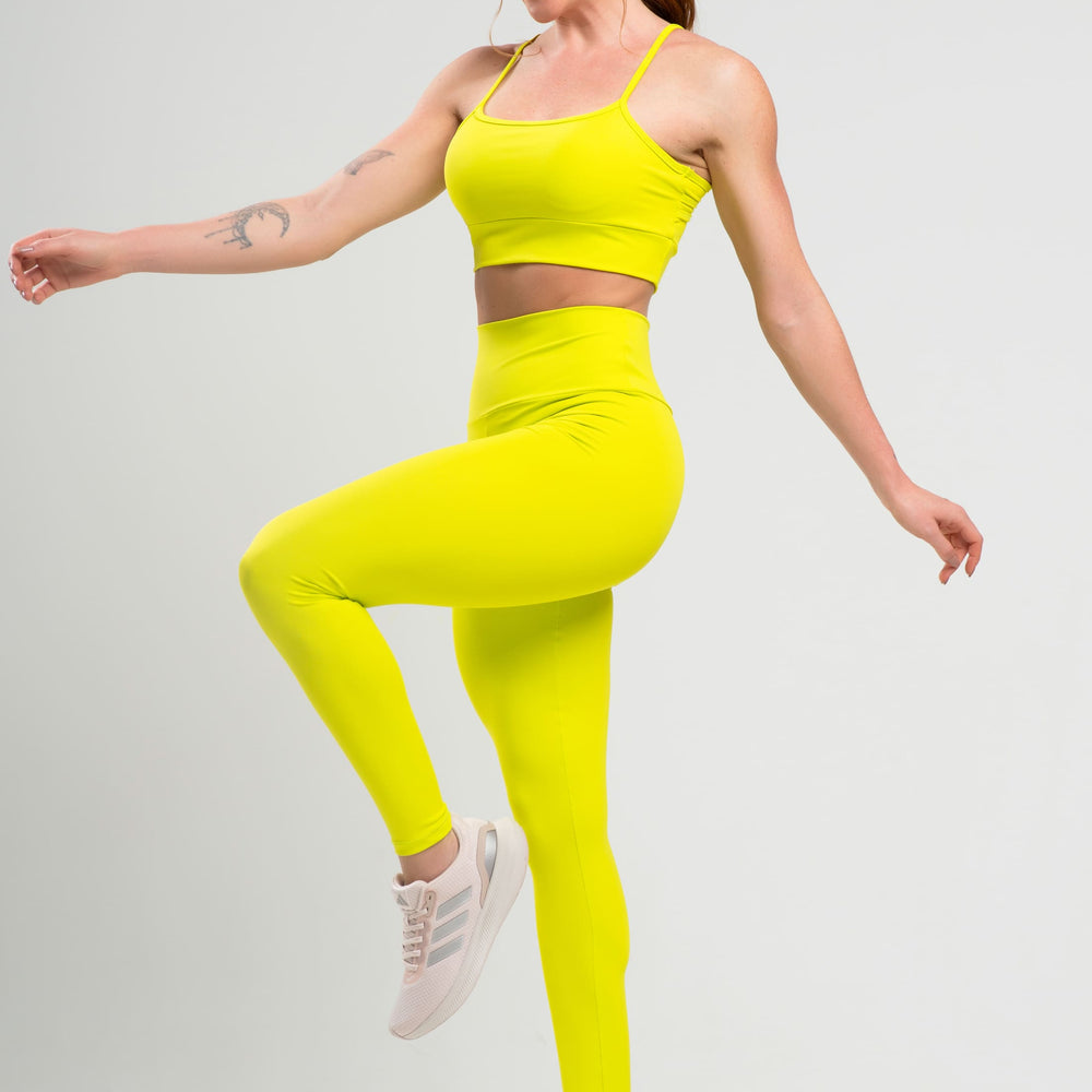 Legging Detox Neon Lime Green