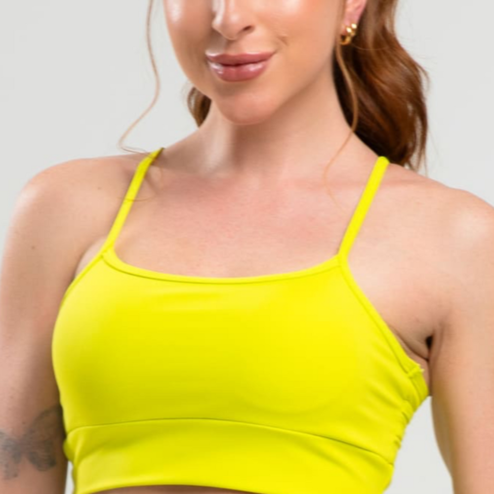 Top Detox Neon Lime Green