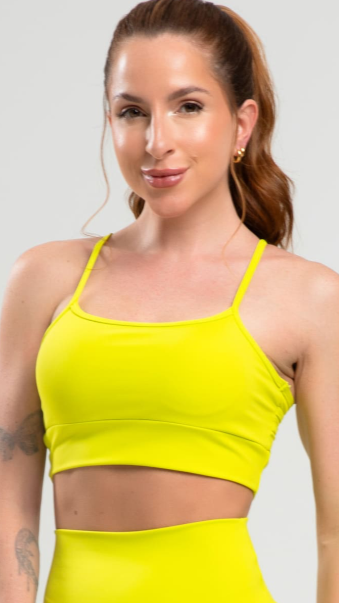 Top Detox Neon Lime Green