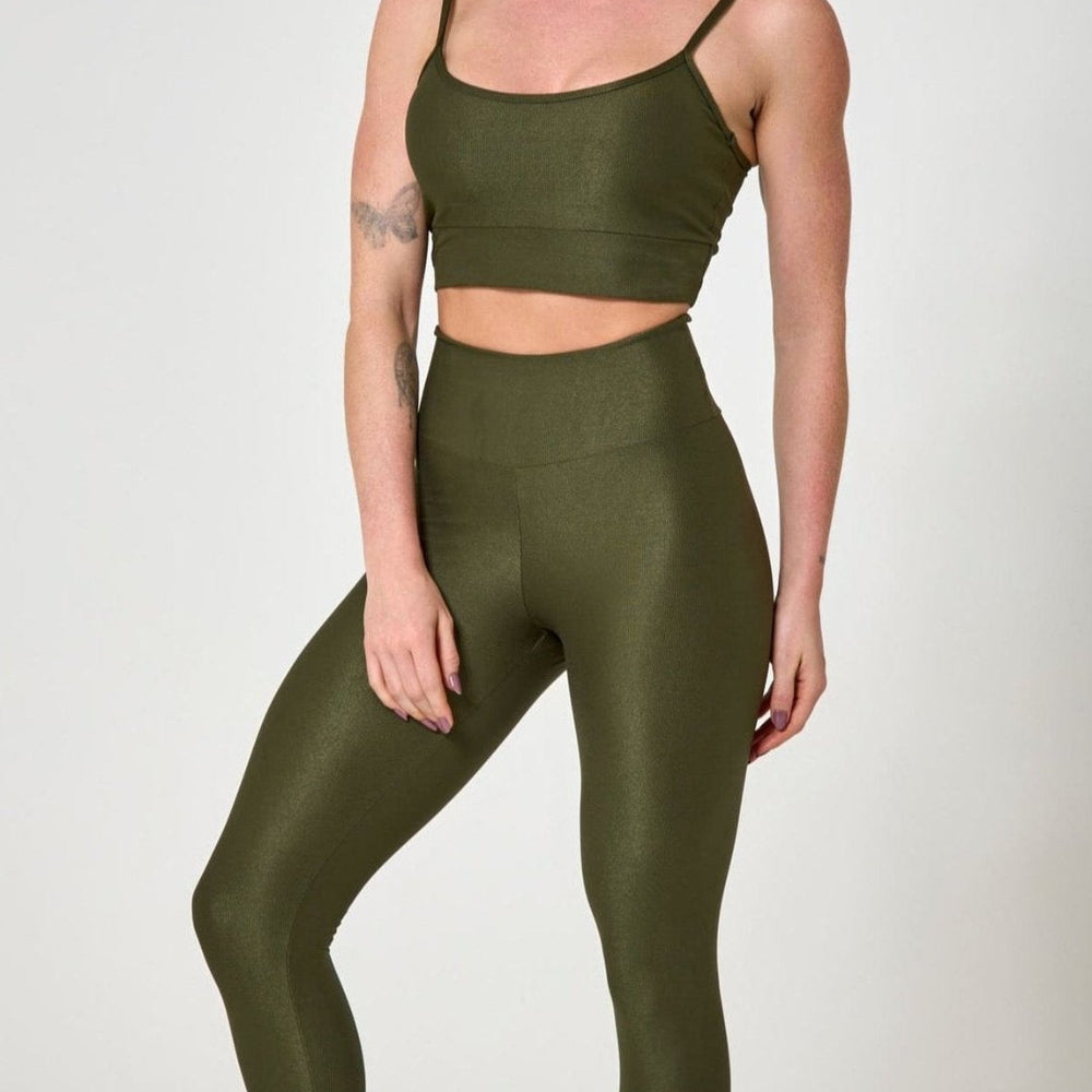 Legging + Top Lupo Verde Musgo