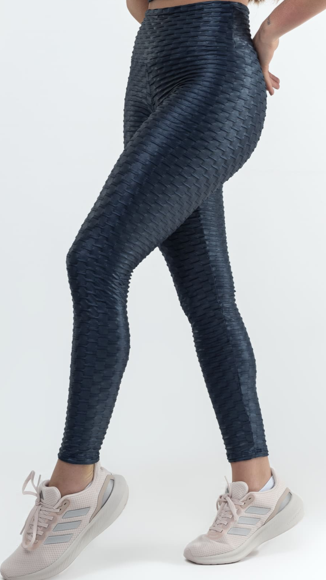 Legging Brocada Navy Blue