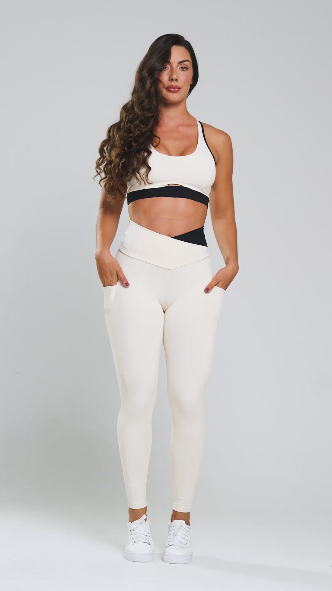 Set crossover pocket soul off white and black
