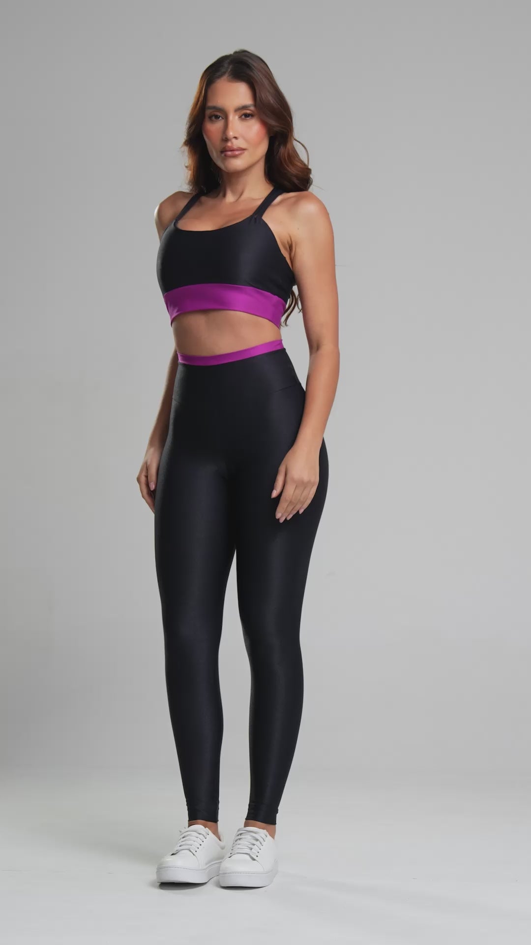 Top Lupo duo black and pink