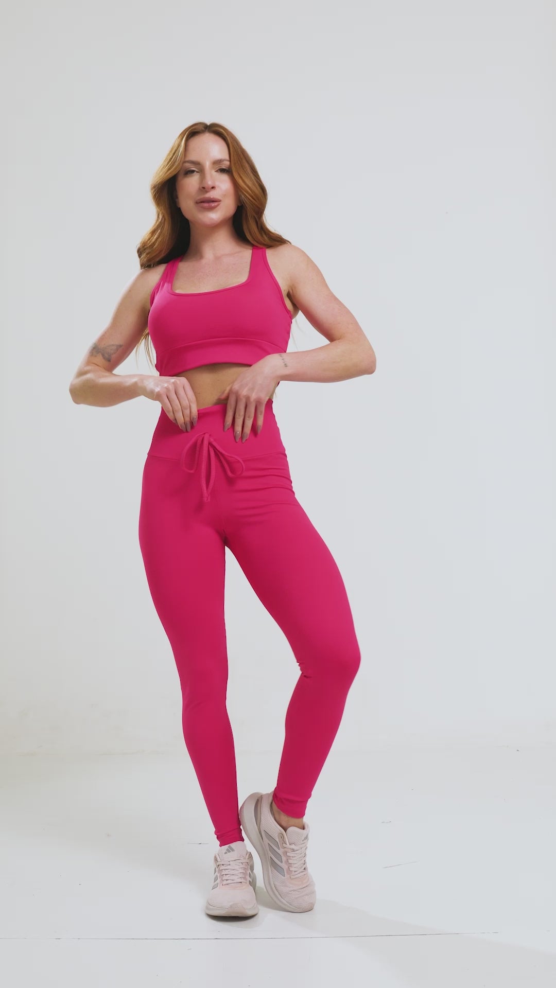 Legging + Top Detox Amarração Pink