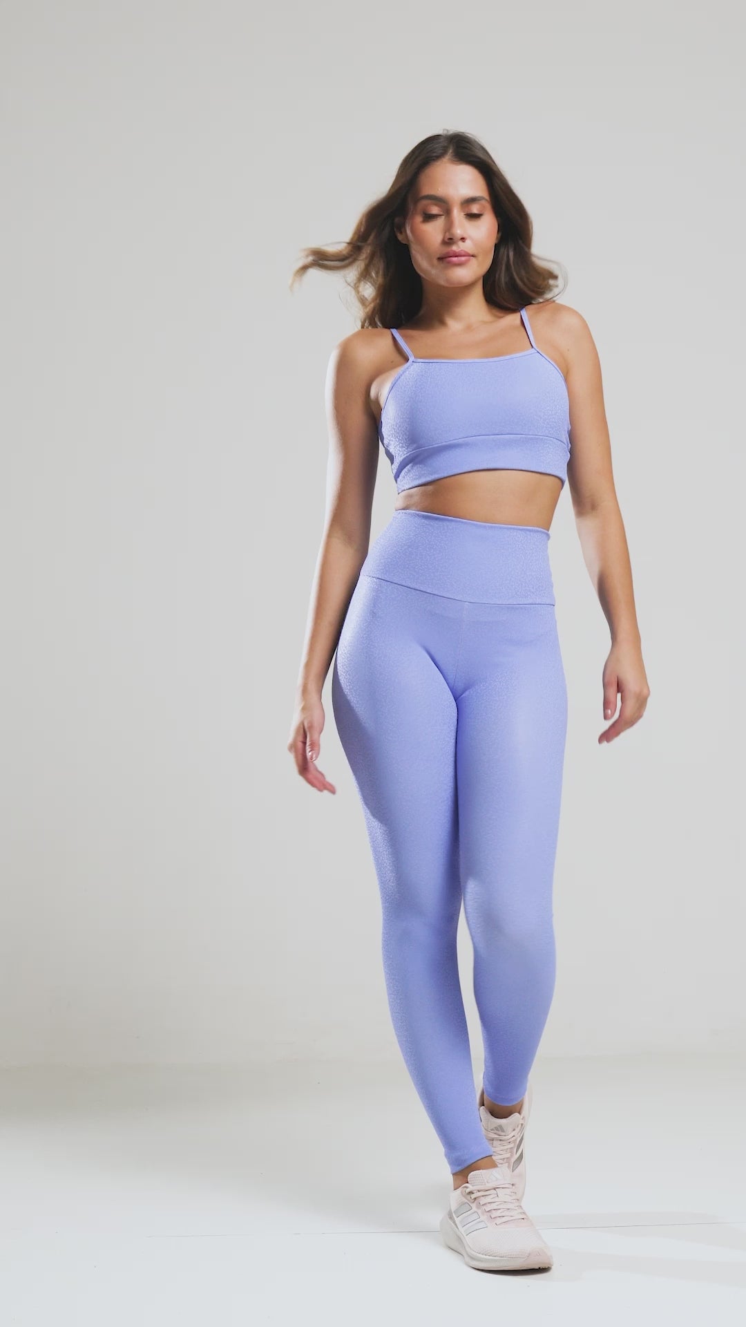 Legging + Top 3D Light Blue