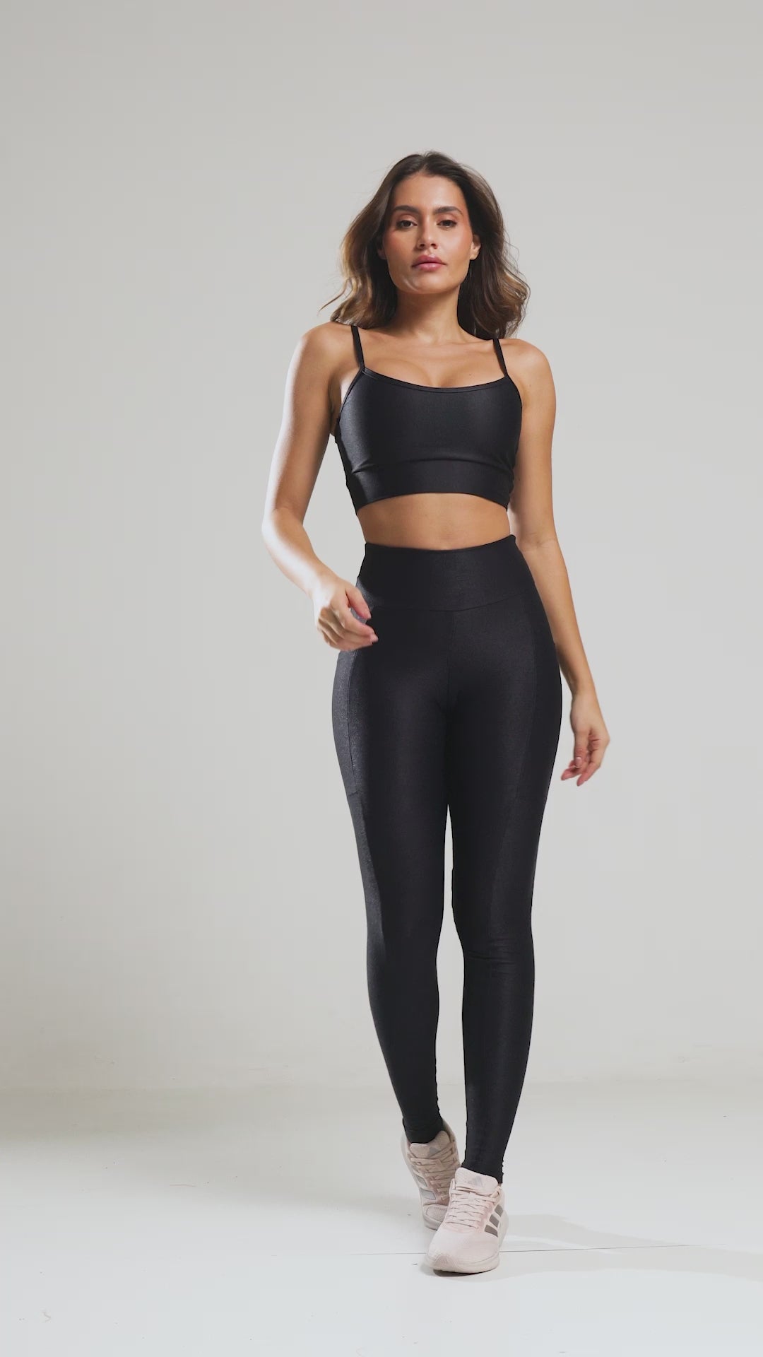 Legging + Top Lupo Black Pocket