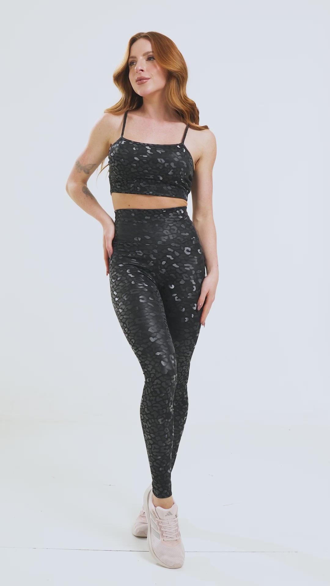 Legging + Top 3D Black