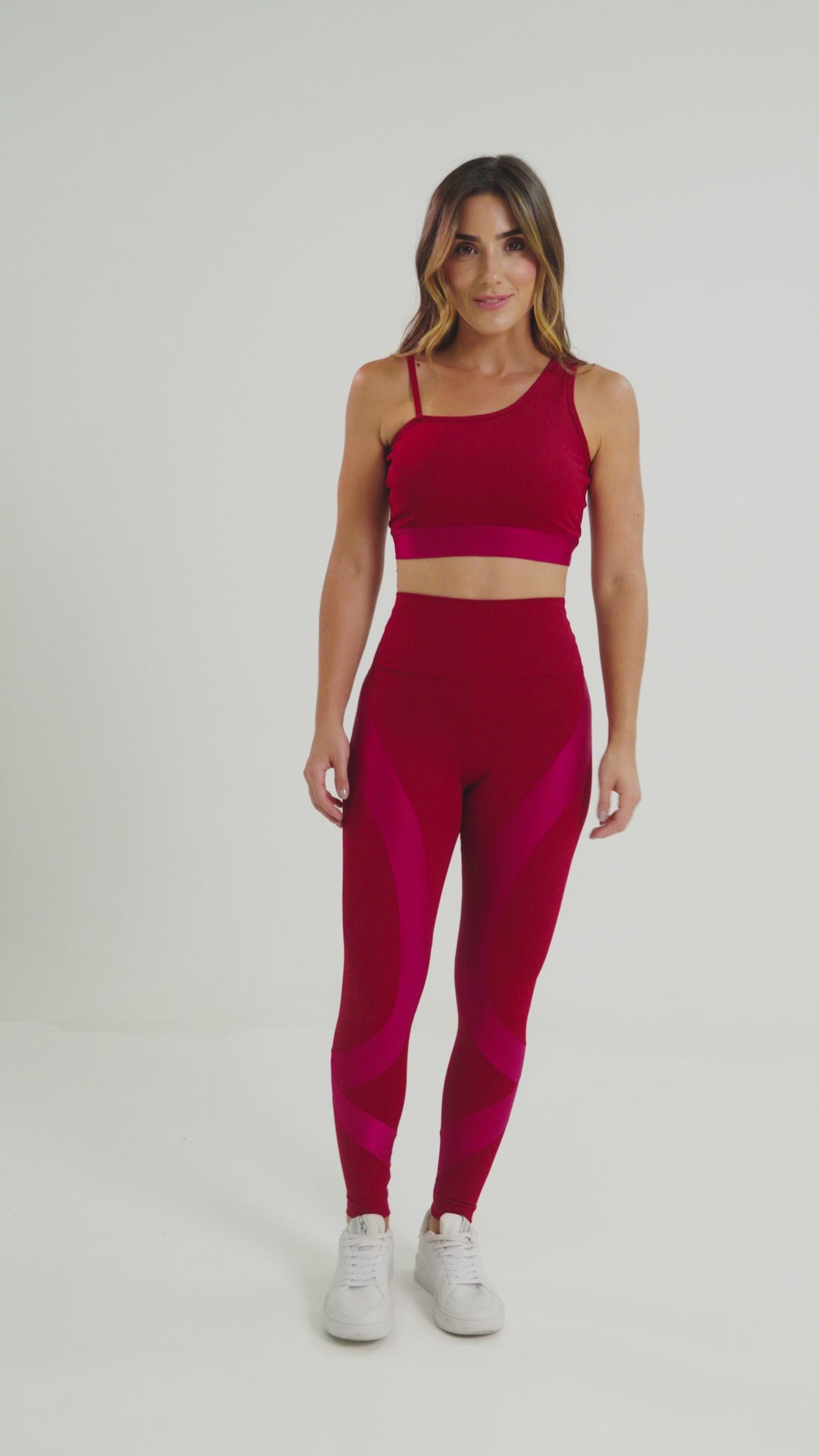 Legging Bold Dark Red