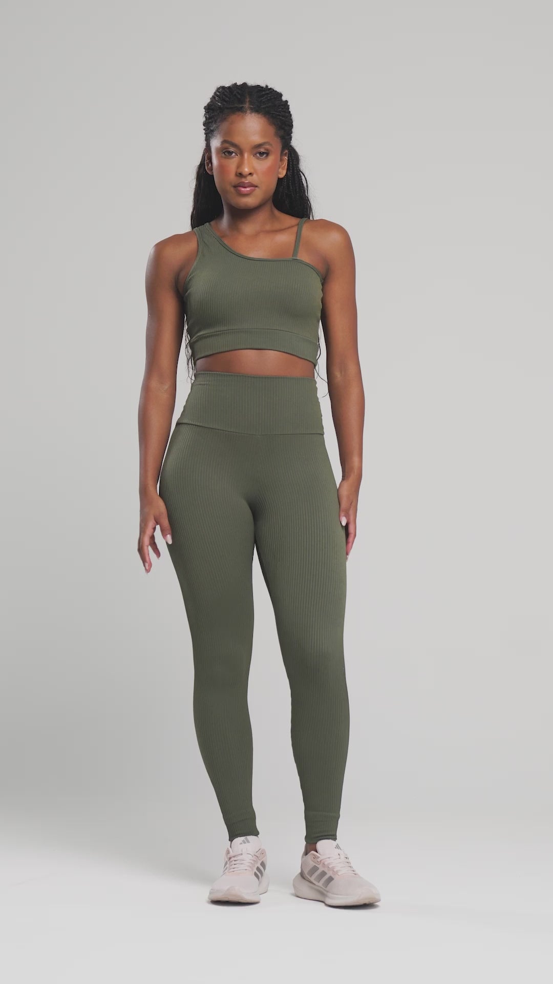 SET VALENCIA MILITARY GREEN