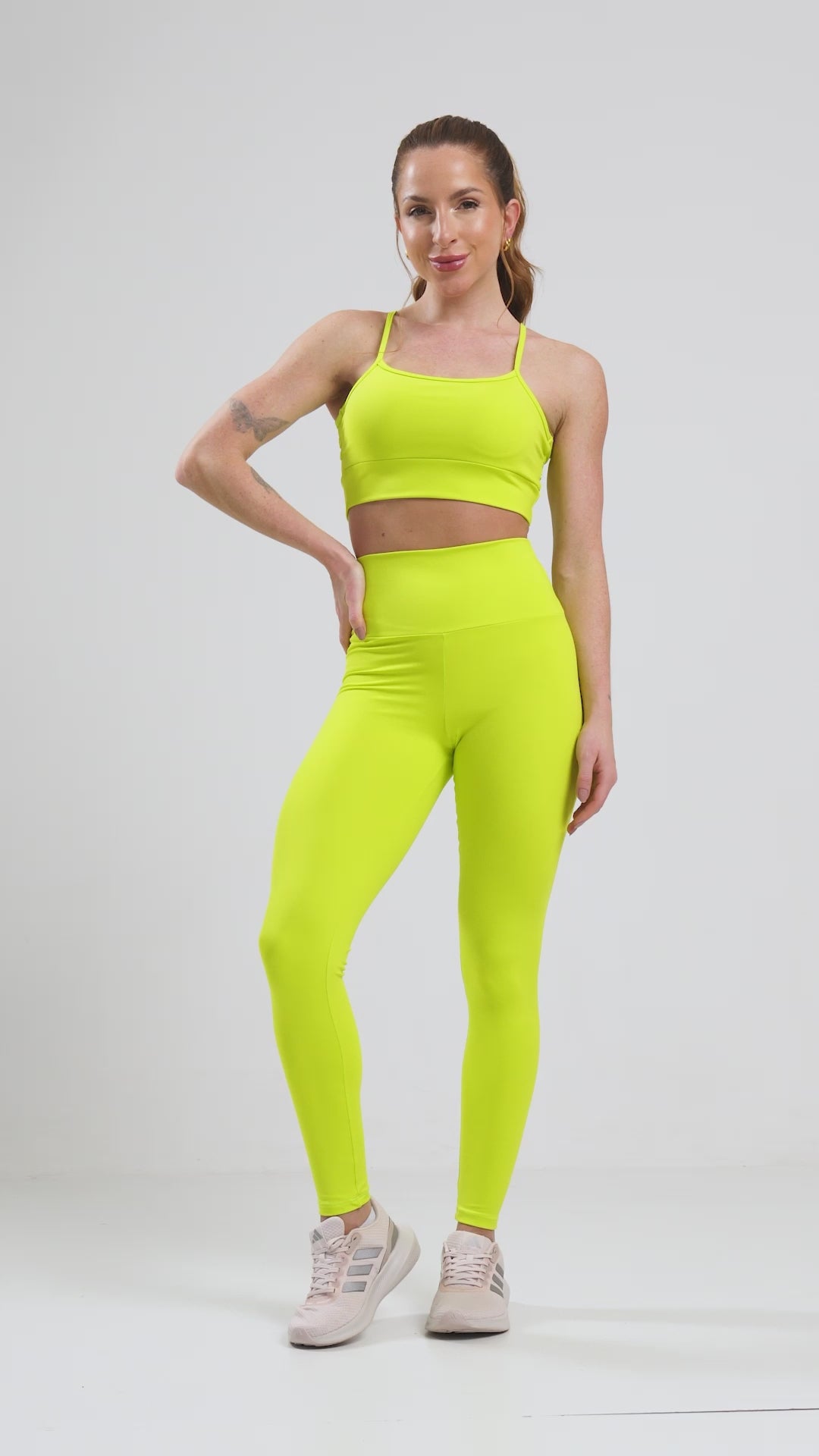 Legging Detox Neon Lime Green