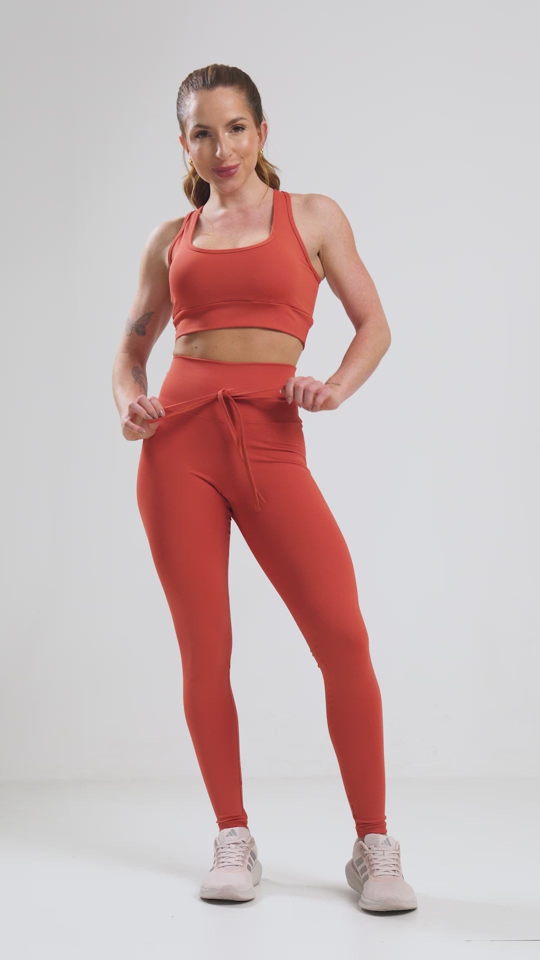 Legging Detox Amarracao Terracotta