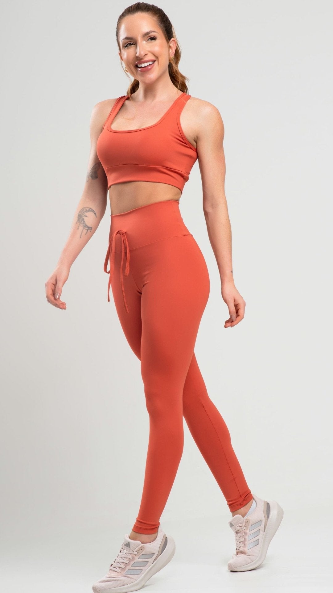 Legging Detox Amarracao Terracotta