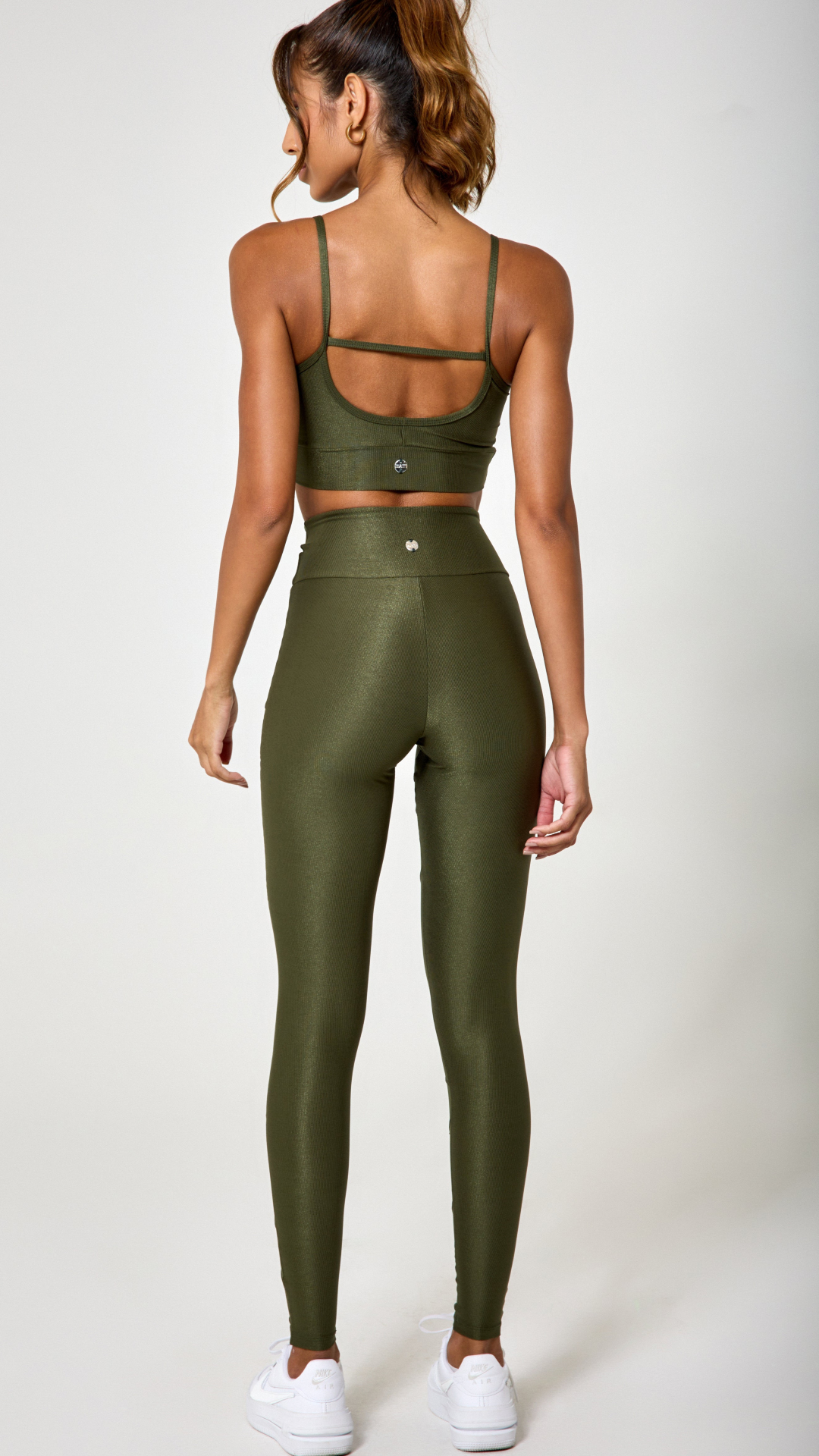 Top + Legging Lupo Hit Verde Musgo